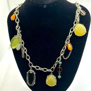 Multi color necklace